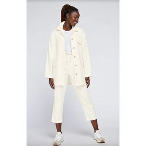 Gentle Fawn Sz. L New Cream Daria Barn Style Jacket Shacket